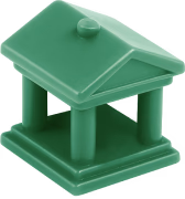 bank icon representing the quick process of CopperRoute instant settlement.
